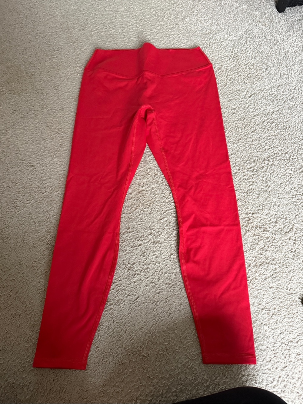 Fabletics Bright Red Kids Leggings